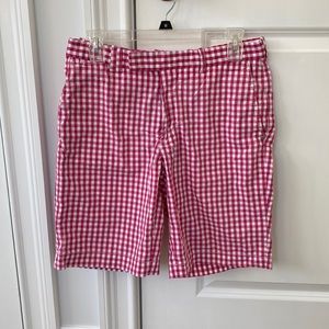 {rlx} gingham mens shorts